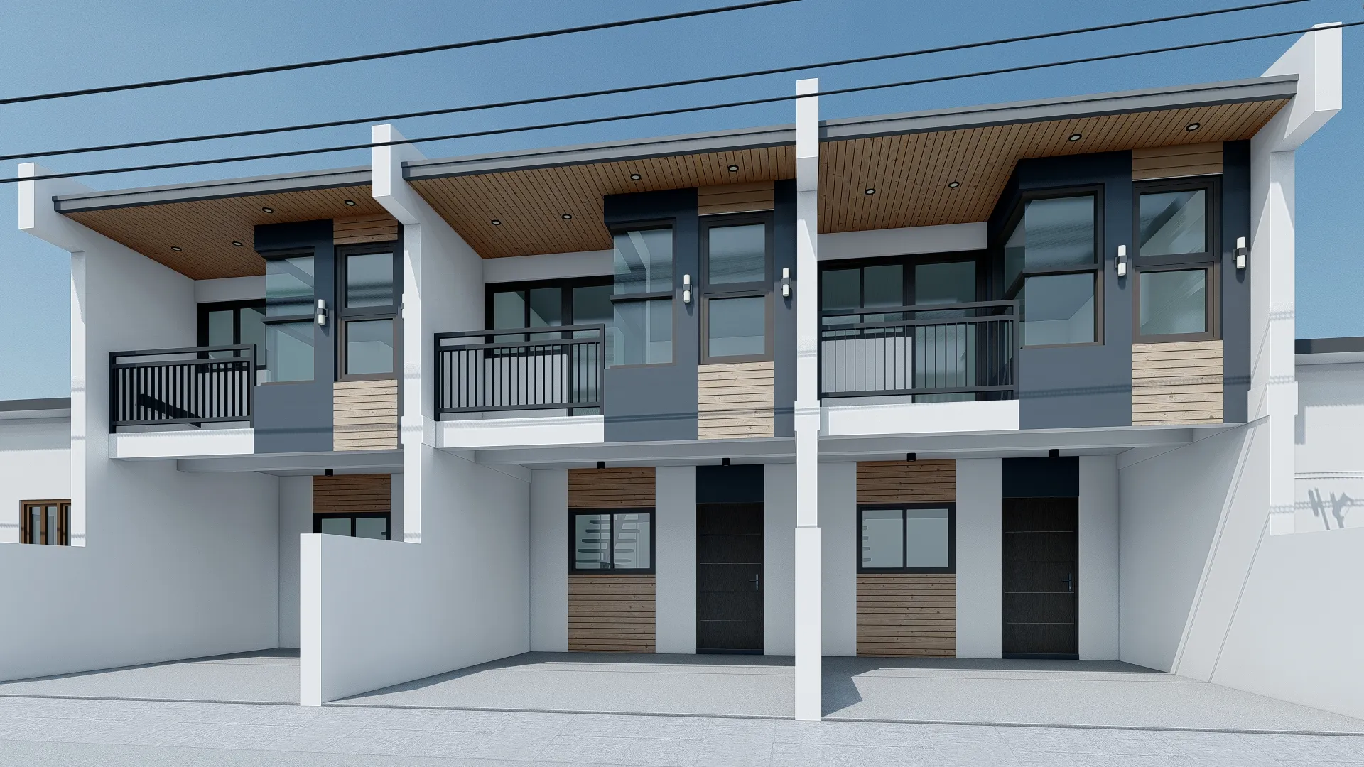 3 UNIT TOWNHOUSE - View 2