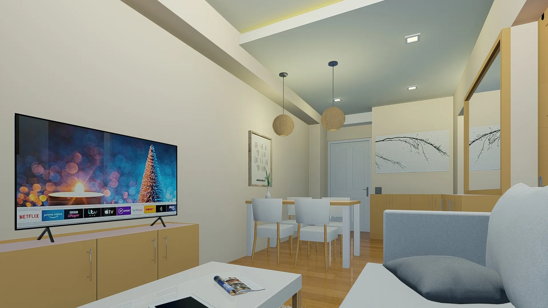 ONE ORCHARD CONDO RENOVATION - Main view