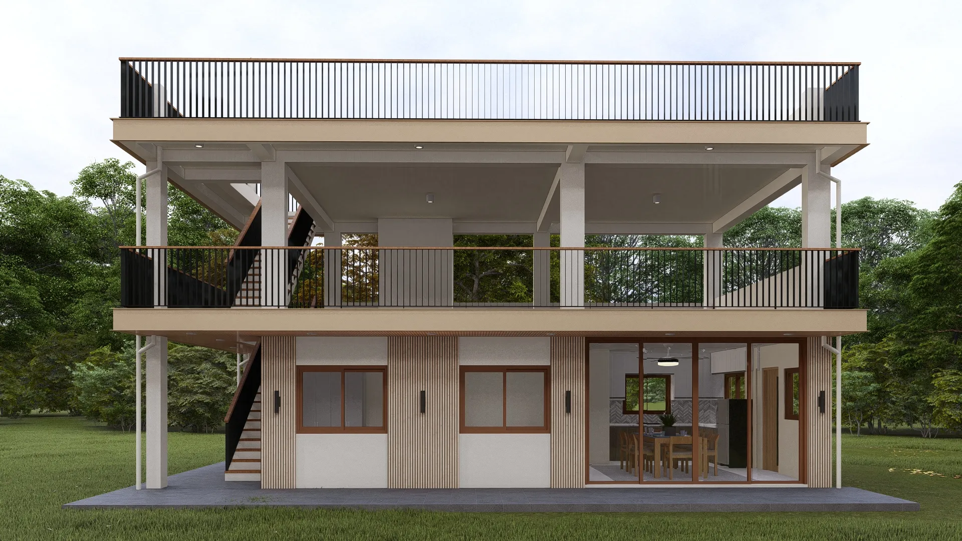 3 STOREY RESIDENCE - Main view