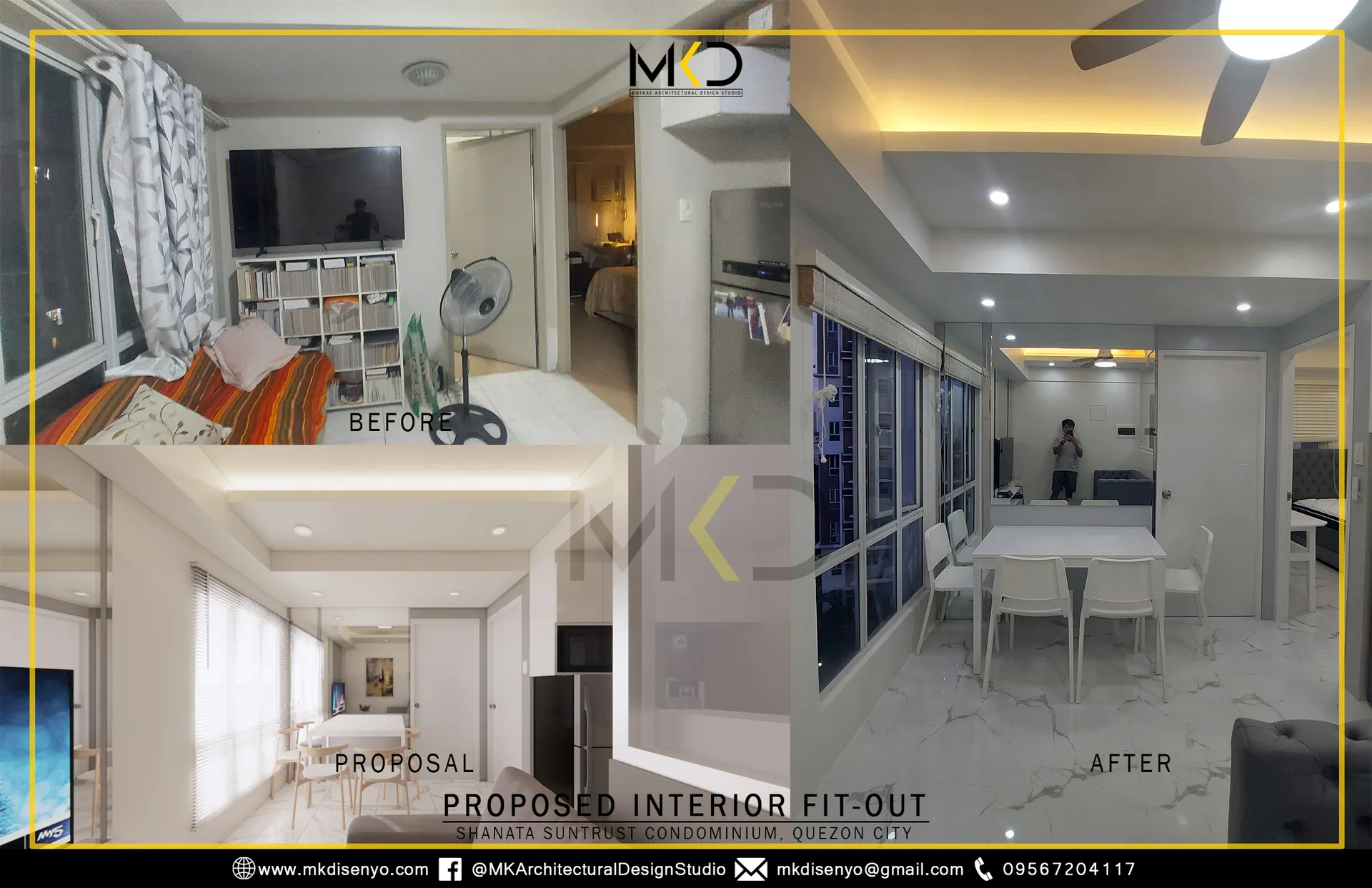 PROPOSED RENOVATION OF A TWO-BEDROOM CONDOMINIUM UNIT - View 4