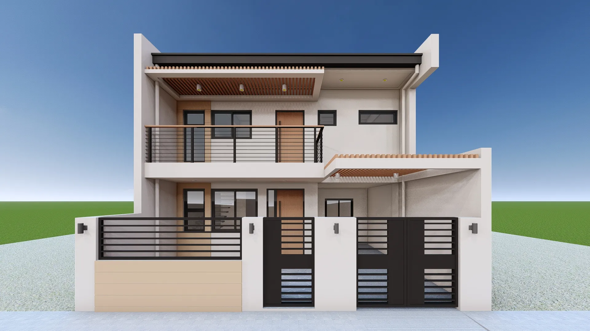 PROPOSED TWO-STOREY RESIDENCE – DASMA - Main view