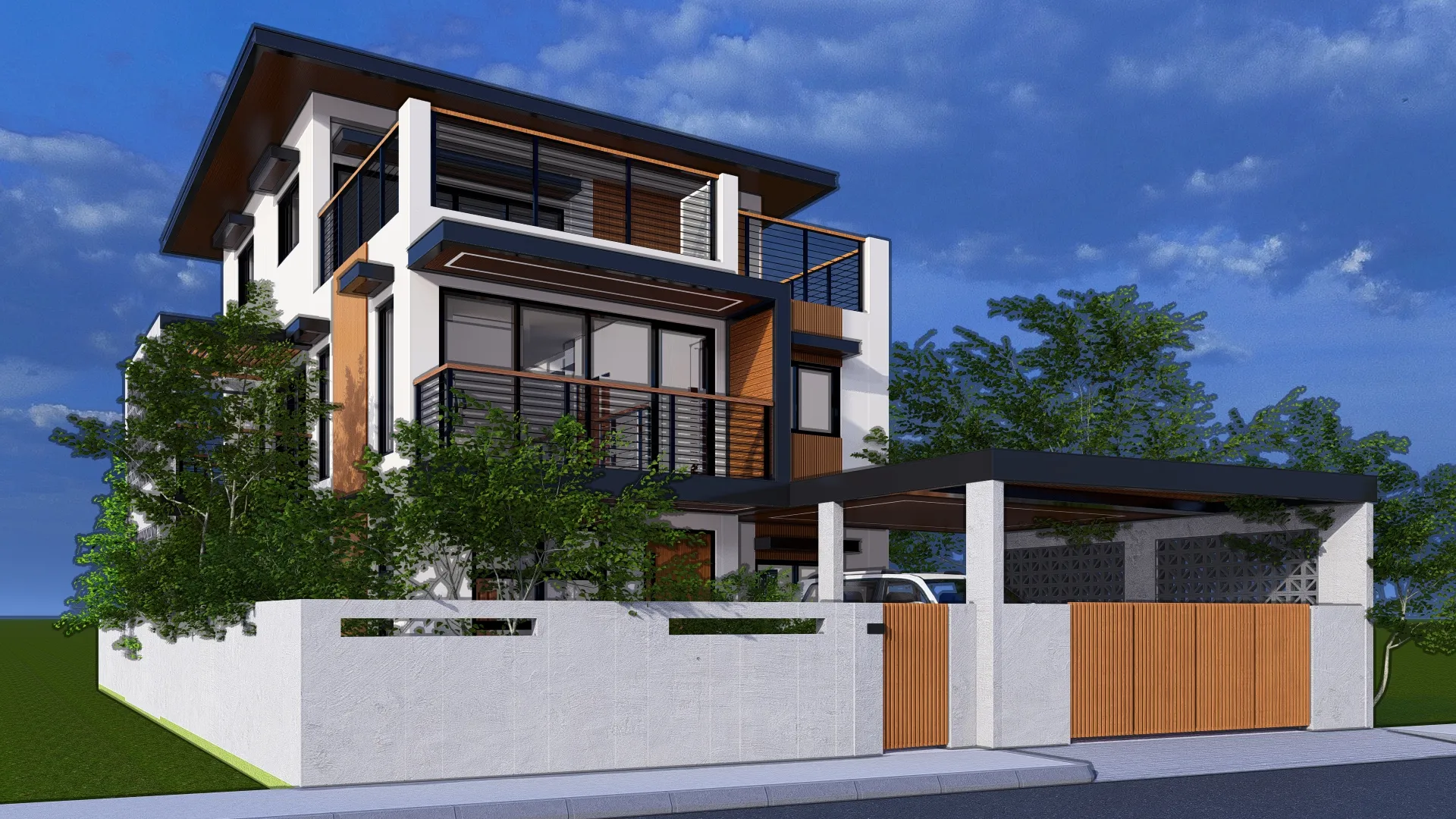3-STOREY WITH ROOF DECK RESIDENCE – TUGUEGARAO CITY - View 3