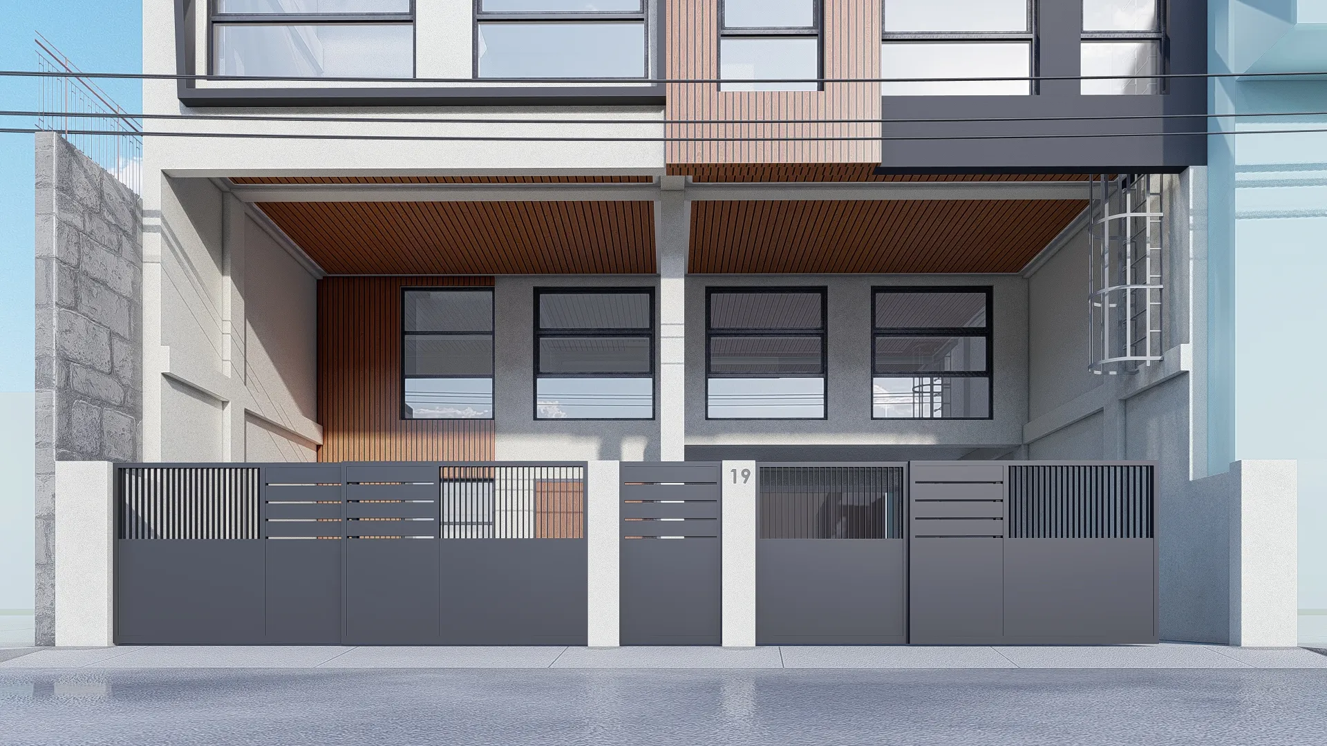 PROPOSED THREE-STOREY WITH MEZZANINE RESIDENCE