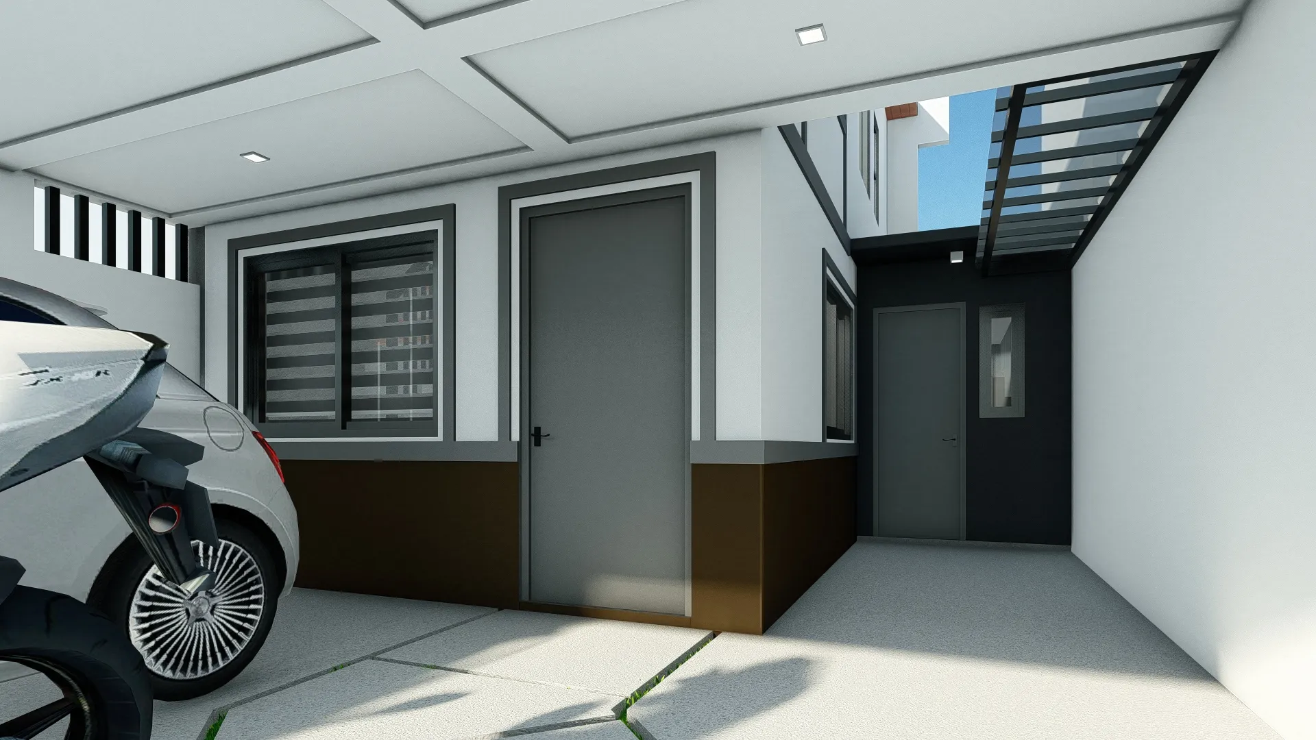 PROPOSED TWO-STOREY RESIDENCE - View 4