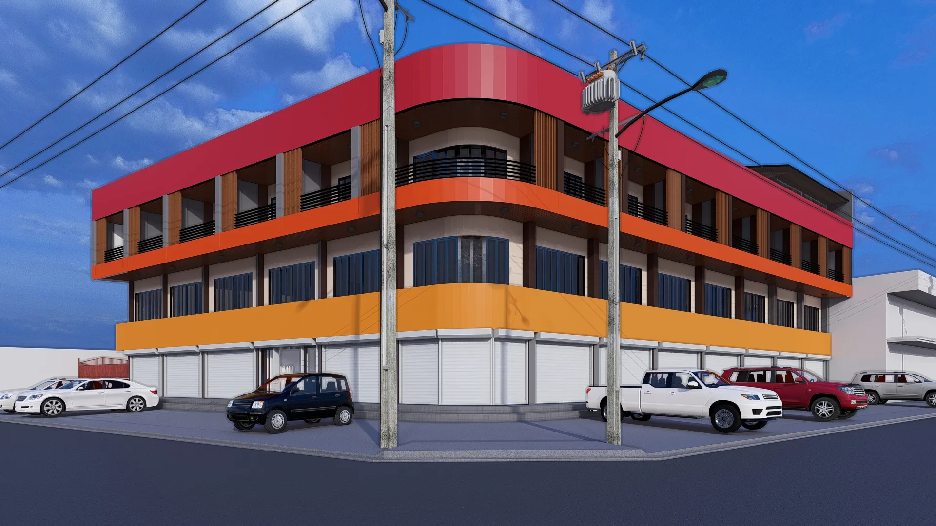 PROPOSED RENOVATION OF THREE-STOREY COMMERCIAL BUILDING - View 2