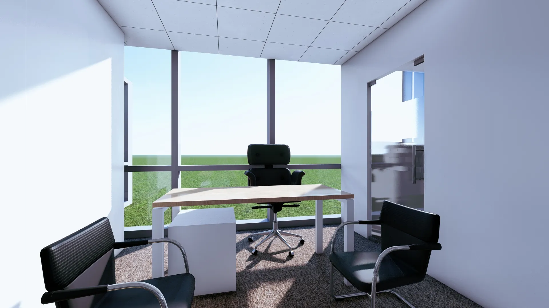 PROPOSED OFFICE INTERIOR FIT-OUT - View 3