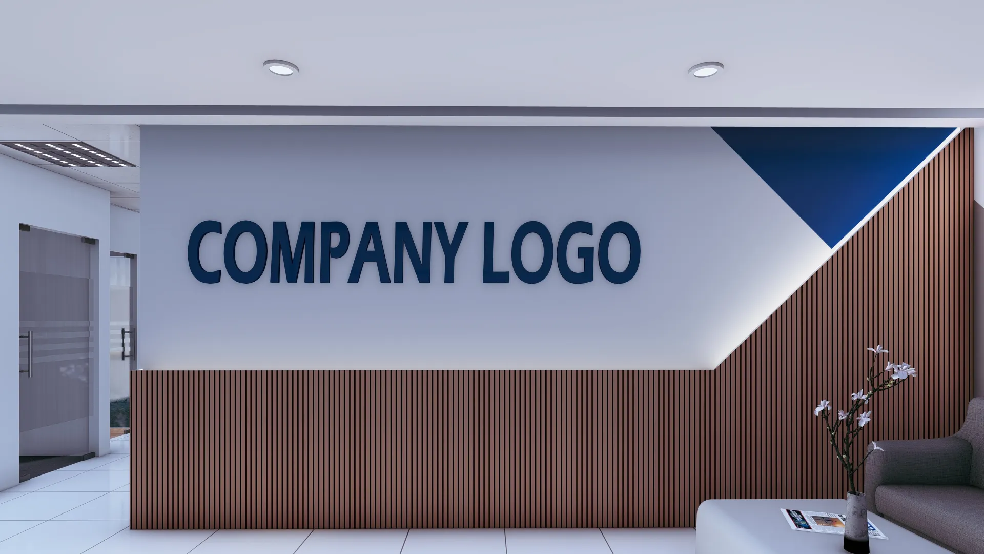 PROPOSED OFFICE INTERIOR FIT-OUT - Main view